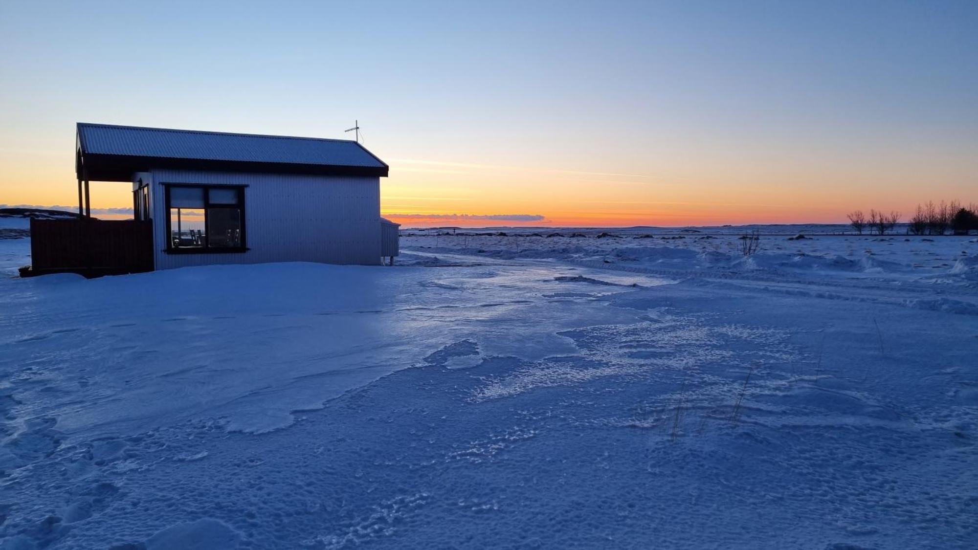 Hekla Cabin 1 Volcano And Glacier View Hella Ngoại thất bức ảnh